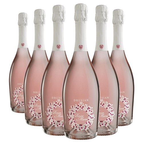 Buy a Case of 6 Bottles of Drusian Spumante Rose Mari - Securely Packaged and Delivered Together
